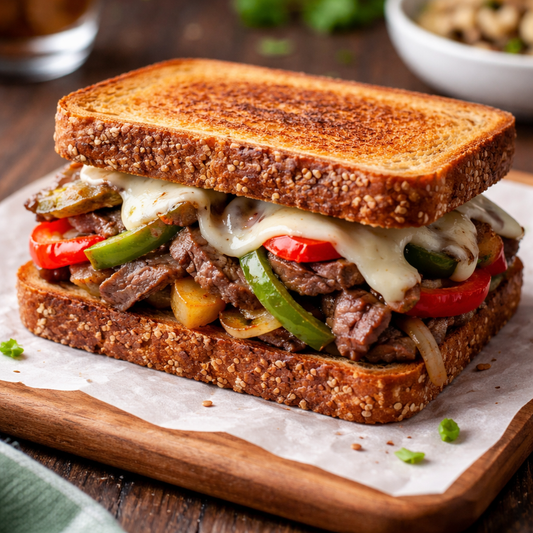 P3 Toasted Healthy Philly Cheesesteak