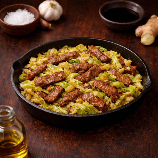 P2 Beef & Cabbage Stir Fry