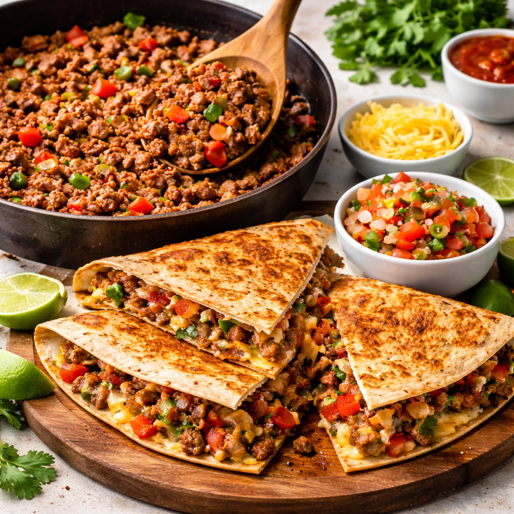 P3 Beef Quesadilla