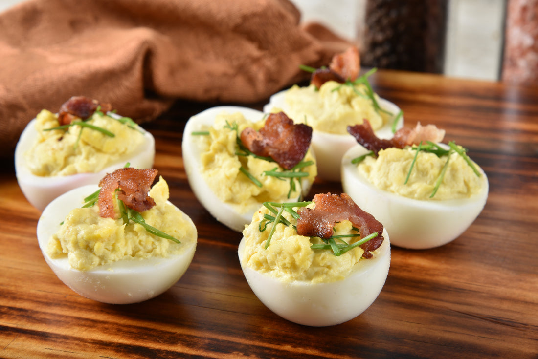 P3 Bacon Deviled Eggs